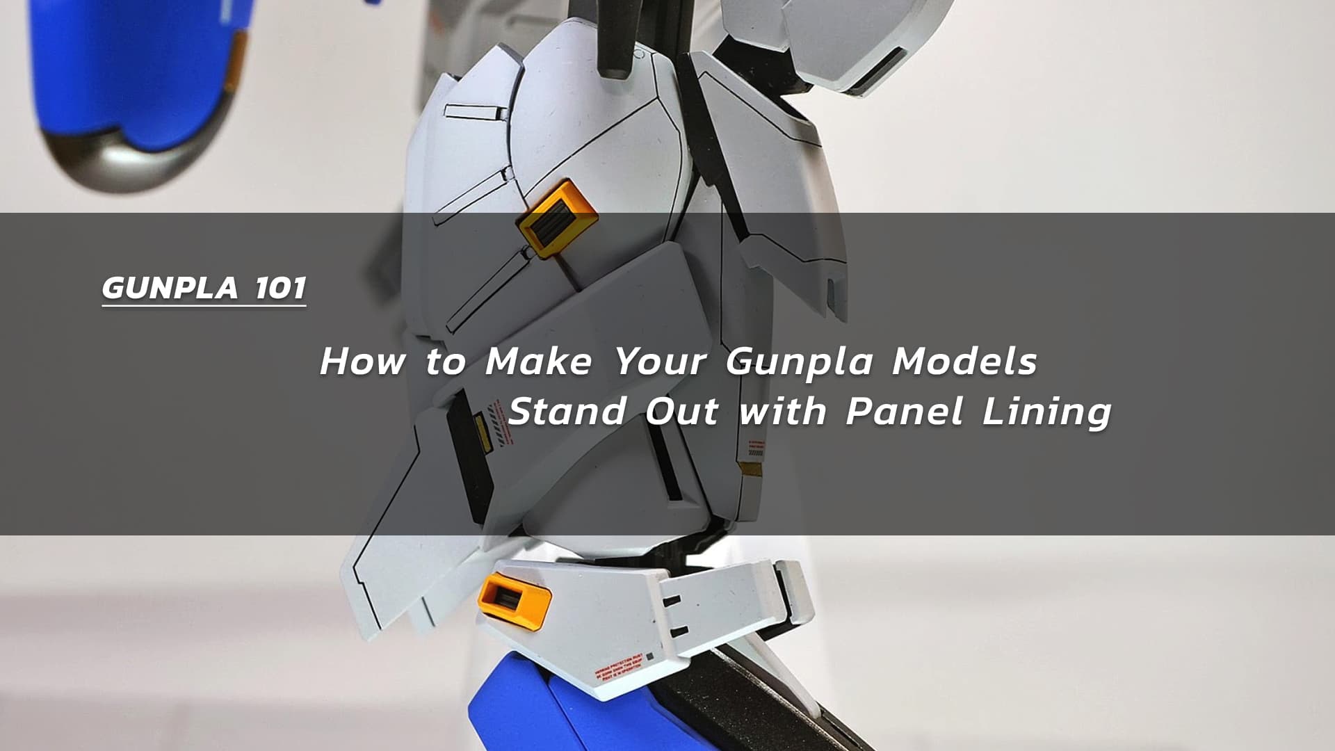 DuelMasterNG Gunpla: Tutorial - Panel Lining with Gold/Silver/Metallic  Colors