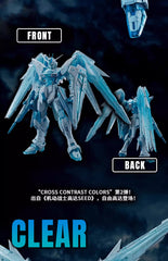 【PREORDER】MG 1/100 Cross Contrast Colors Clear Blue Freedom Gundam - Bandai China 2023 Limited Edition