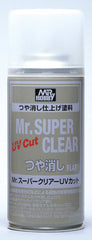 Mr. Hobby | Mr. Super Clear UV Cut Flat Spray 170ml