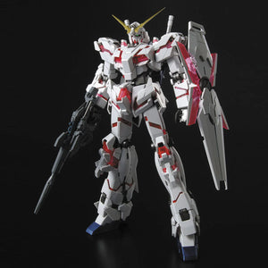 Bandai MG 1/100 RX-0 Unicorn Gundam (HD Color + MS Cage) Model Kit
