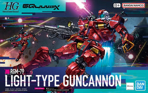 Bandai HGGQ 1/144 RGM-79 Light-type Guncannon GQuuuuuuX Model Kit