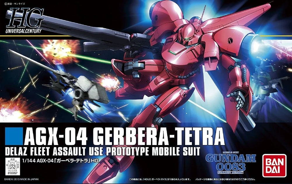 Bandai HGUC 1/144 AGX-04 Gerbera Tetra Model Kit | Gundam Gunpla