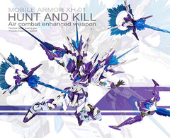 【BACKORDER】SNAA 1/100 Hunt and Kill Hunting Falcon (revived version)