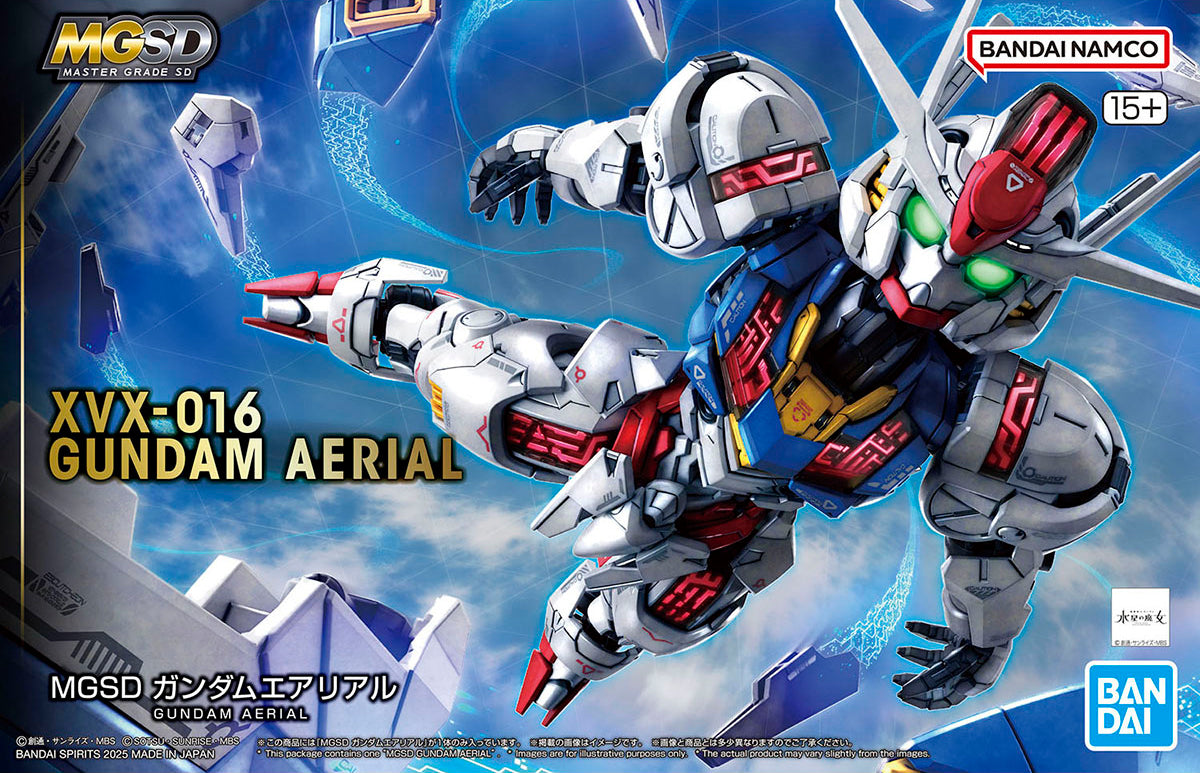 ロボット MGSD XVX-016 GUNDAM AERIAL MGSD XVX-016 Gundam Aerial - GundamPros