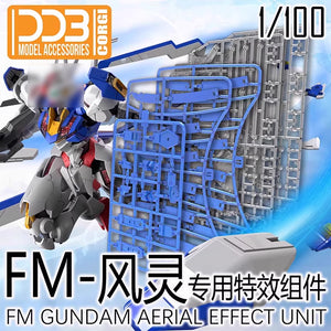 DDB Model FM 1/100 Gundam Aerial Special Effects Parts