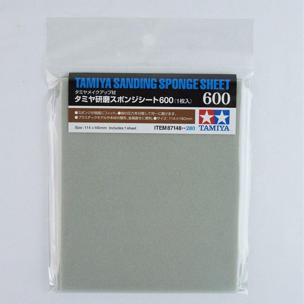 Tamiya Sanding Sponge Sheet 600 Model Kits Tools LA Scale Model