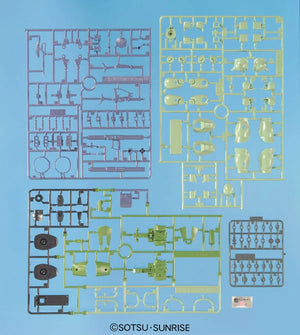 Bandai HGUC 1/144 Gunpla Starter Set: RX-78-2 Gundam vs. MS-06F Zaku II Model Kit