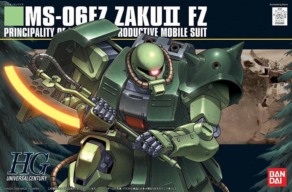 Bandai HGUC 064 Zaku I 1/144 Model Kit – A-Z Toy Hobby Bandai HGUC 064 Zaku I 1/144 Model Kit – A-Z Toy Hobby