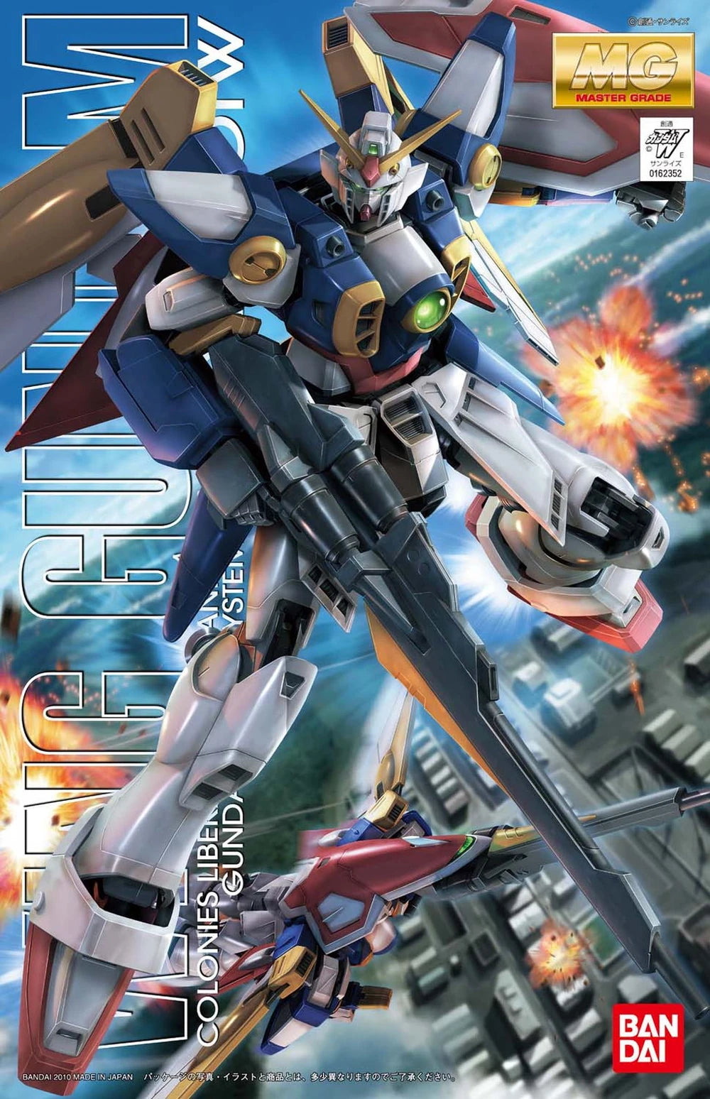Modelisme Robot Japonais Maquette Gundam Bandai MG 1/100 Wing Zero Custom - Robot à Construire, Snapfit, 18 Cm Gunpla Master Grade Modelisme Robot Japonais Maquette Gundam Bandai MG 1/100 Wing Zero Custom - Robot à Construire, Snapfit, 18 Cm Gunpla Master Grade
