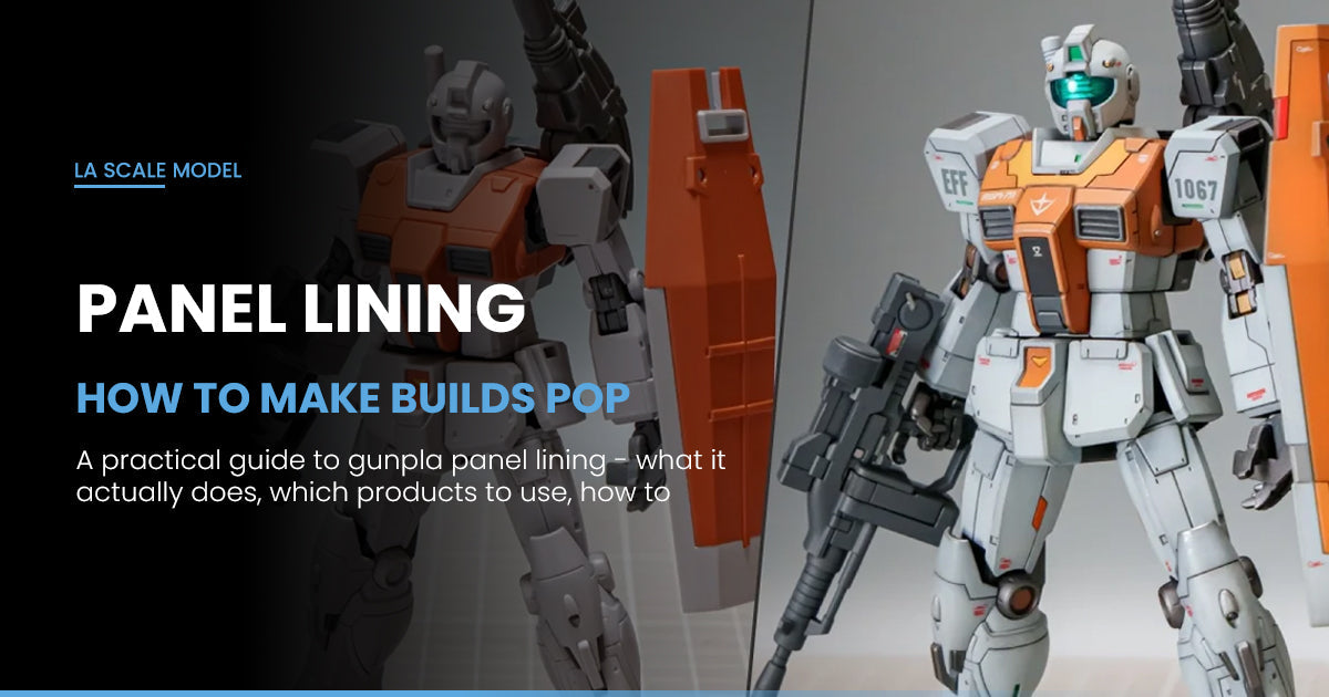Gunpla Panel Lining: How to Make Your Builds Pop
