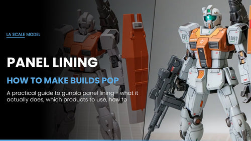 Gunpla Panel Lining: How to Make Your Builds Pop