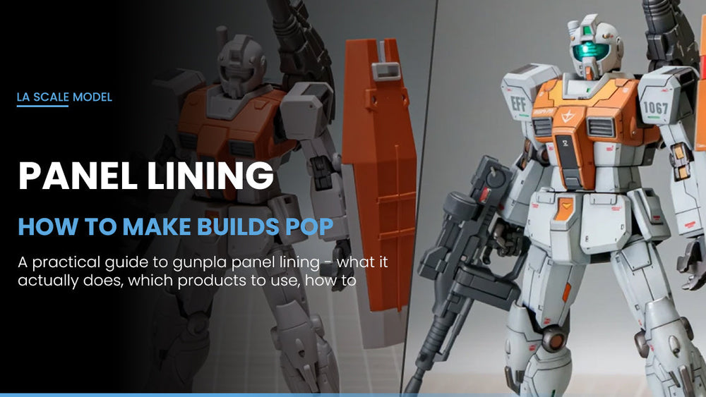 Gunpla Panel Lining: How to Make Your Builds Pop