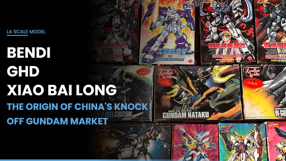 The Origin of China's Knockoff Gundam Market: BENDI, GHD, and Xiao Bai Long