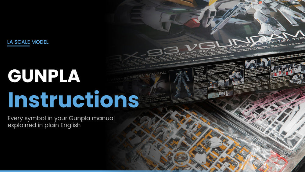 How to Read Gunpla Instructions: Every Symbol Explained