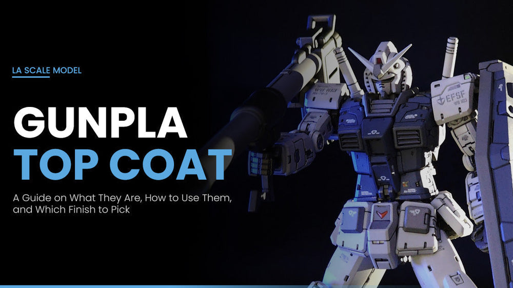 Gunpla Top Coat Guide: What They Are, How to Use Them, and Which Finish to Pick