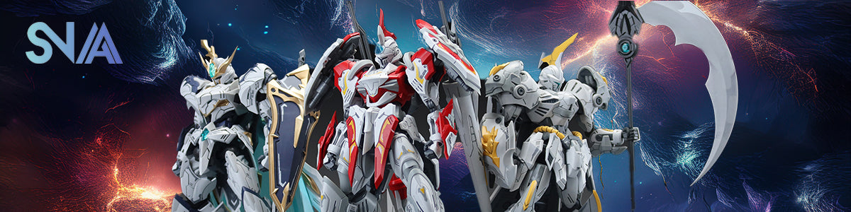 SNAA Model Kits | Round Table Knights BE 1/144 & Emperor 1/100 Series ...