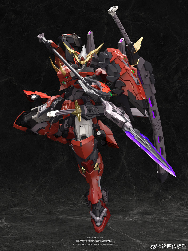 【BACKORDER】MingJiangZhuan 铭匠传 Akki Nyojo Kiyomori Red Orge 1/100 Scale Model Kit