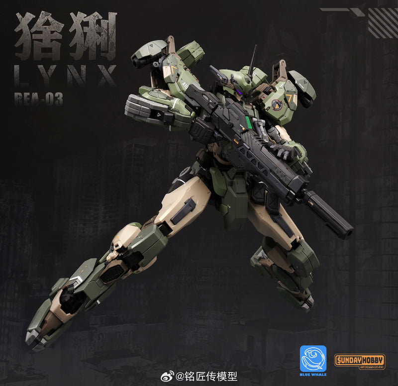 Ming Jiang Legend & Blue Whales 1/100 REA-03 Lynx Mecha Model Kit