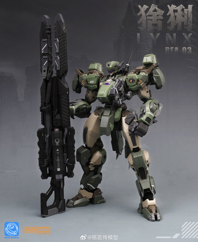 Ming Jiang Legend & Blue Whales 1/100 REA-03 Lynx Mecha Model Kit