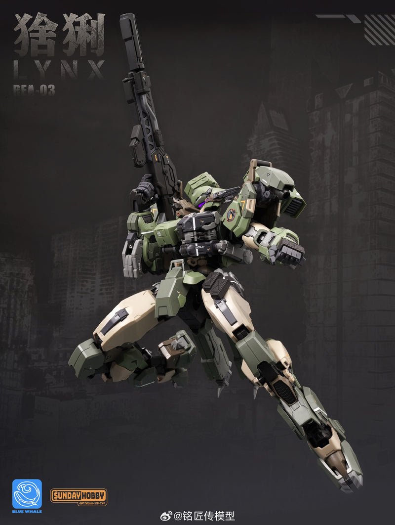 Ming Jiang Legend & Blue Whales 1/100 REA-03 Lynx Mecha Model Kit