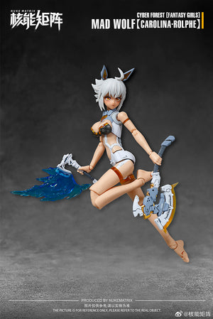 Nuke Matrix 1/12 Cyber Forest Fantasy Girls Mad Wolf:  Carolina Rolphe