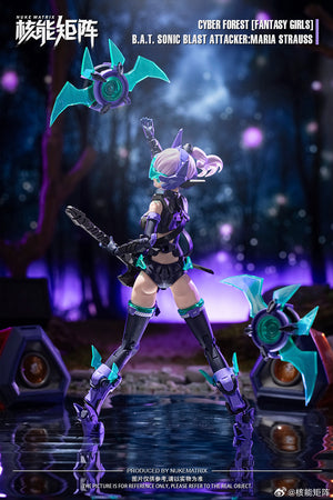 Cyber Forest Fantasy Girls B.A.T. Sonic Blast Attacker Maria Strauss 1/12 Scale Model Kit