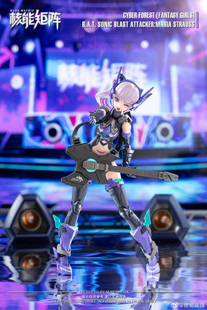 Cyber Forest Fantasy Girls B.A.T. Sonic Blast Attacker Maria Strauss 1/12 Scale Model Kit