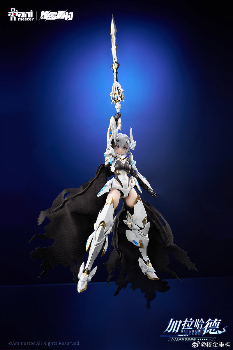 Animester x Nuclear Gold Reconstruction 1/12 White Dragon Knight Galahad Model Kit