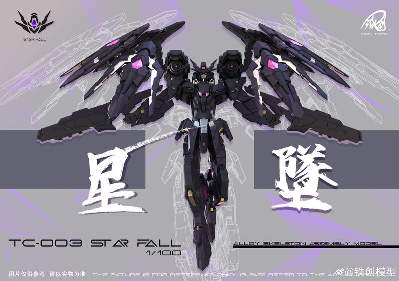 Iron Toys 1/100 Star Fall Model Kit with Alloy Inner Frame