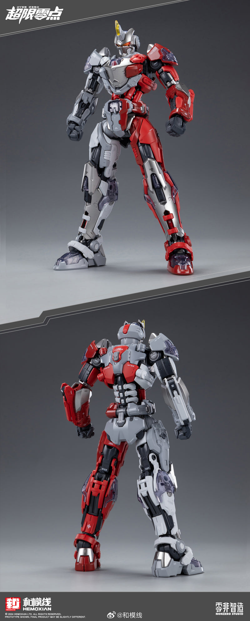 Hemoxian 1/10 Over Zero – Tastier Model Kit: Red Death Version