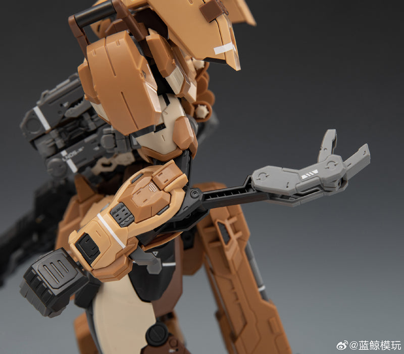 Ming Jiang Legend & Blue Whales 1/100 REA-03D Caracal Desert Tactics Mecha Model Kit