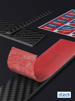 Stedi - Carbon Fiber Gundam Model Sandpaper Sanding Polishing Board