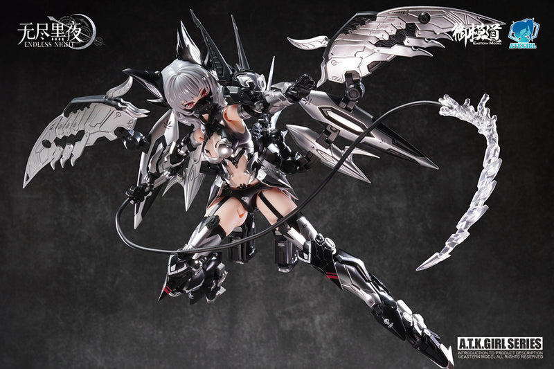 A.T.K. Girl Endless Night Vampire Camilla (Silver Ver.) 1/12 Scale Model Kit