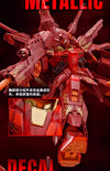 MG 1/100 Cross Contrast Colors Clear Red Providence Gundam - Bandai China 2023 Limited Edition