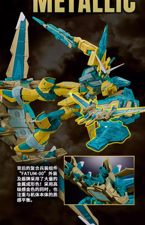 【BACKORDER】MG 1/100 Cross Contrast Colors Clear Yellow Justice Gundam - Bandai China 2023 Limited Edition