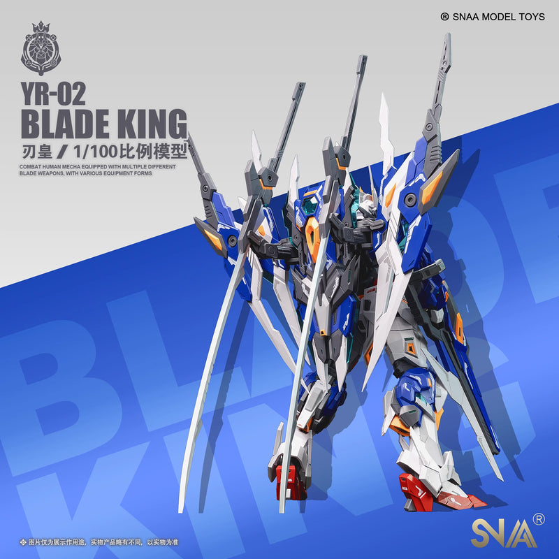 [BACKORDER] SNAA 1/100 YR-02 Emperor Series Blade King Model Kit