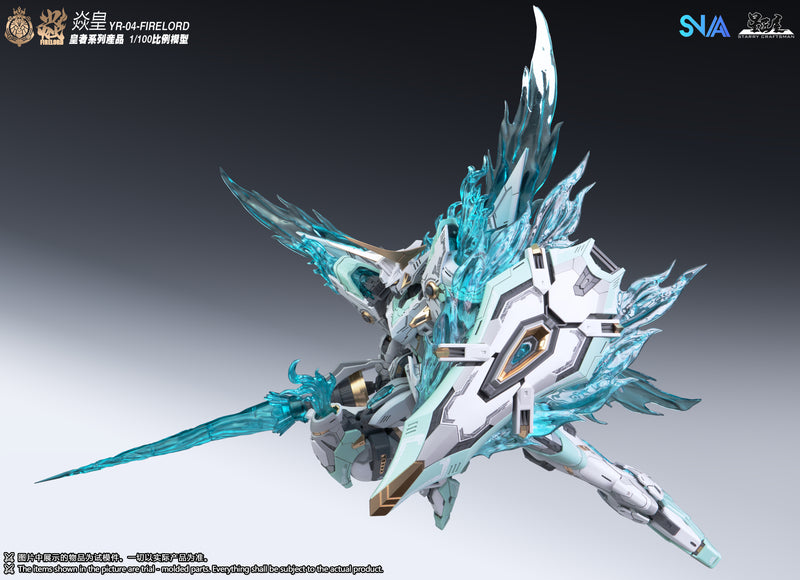 SNAA 1/100 YR-04 Fire Lord Particle Awakening Armament F.P.A.A. Mecha Model Kit