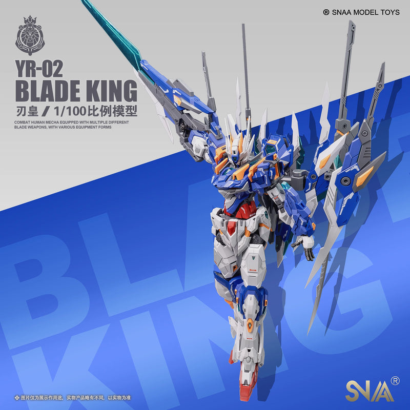 [BACKORDER] SNAA 1/100 YR-02 Emperor Series Blade King Model Kit