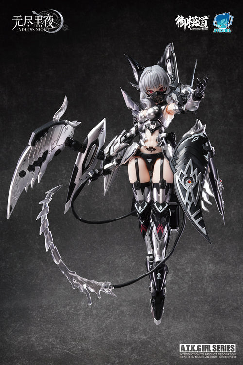 A.T.K. Girl Endless Night Vampire Camilla (Silver Ver.) 1/12 Scale Model Kit