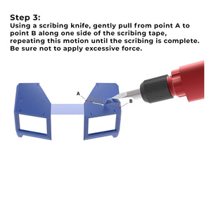 DSPIAE Model Tools Carving/Scribing Guide Tape 3mm
