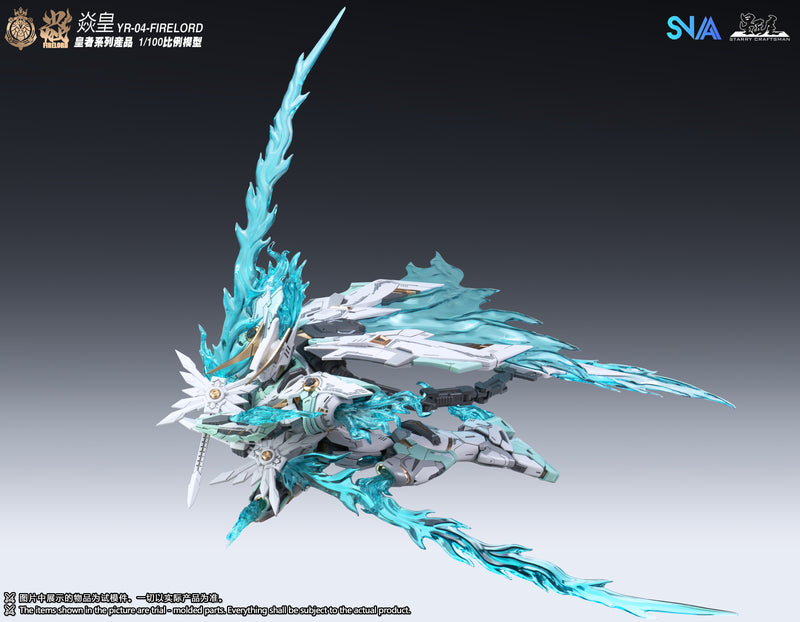 SNAA 1/100 YR-04 Fire Lord Particle Awakening Armament F.P.A.A. Mecha Model Kit