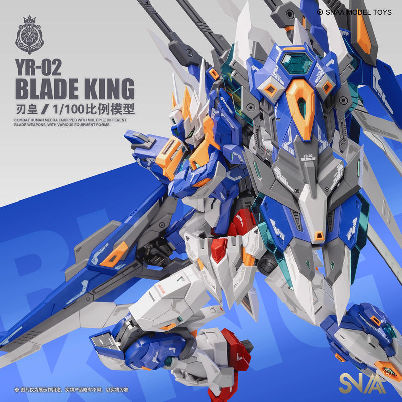 [BACKORDER] SNAA 1/100 YR-02 Emperor Series Blade King Model Kit