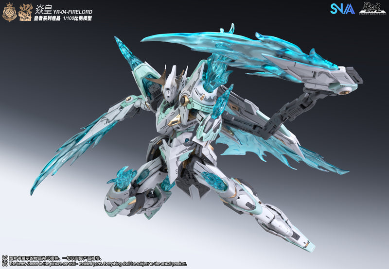 SNAA 1/100 YR-04 Fire Lord Particle Awakening Armament F.P.A.A. Mecha Model Kit