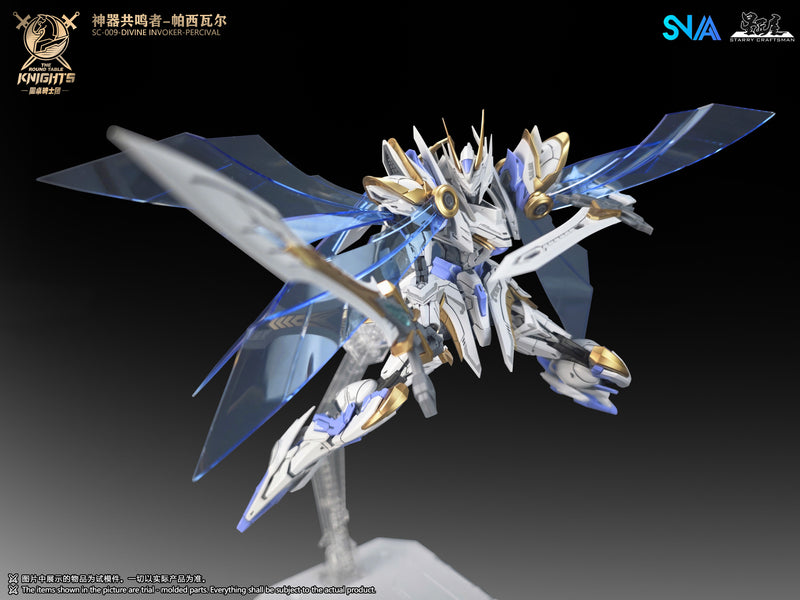 [BACKORDER] SNAA 1/144 BE The Round Table Knights - The Divine Invoker Percival Deluxe Edition