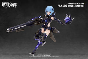 Nuke Matrix 1/12 CF01 F.O.X. Long-Range Striker Unit Vivienne Hayha Model Kit