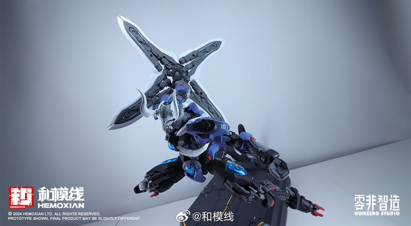 Hemoxian 1/10 Over Zero – Lone Shadow Ninja Single Unit Model Kit