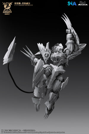 [PREORDER] SNAA 1/144 BE The Round Table Knights - SC-012 Rampage Lion-Bedivere