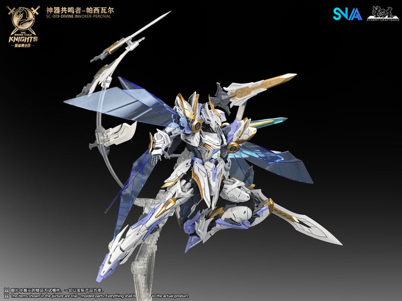[BACKORDER] SNAA 1/144 BE The Round Table Knights - The Divine Invoker Percival Deluxe Edition