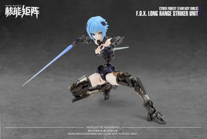 Nuke Matrix 1/12 CF01 F.O.X. Long-Range Striker Unit Vivienne Hayha Model Kit