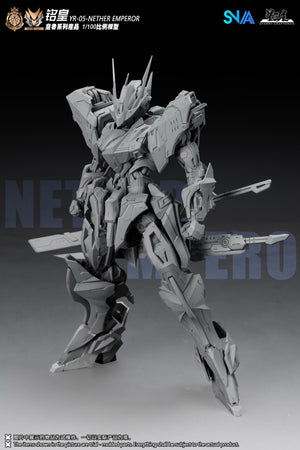 [PREORDER] SNAA 1/100 YR-05 Nether Emperor F.A Type (Feathered Eagle Equipment)